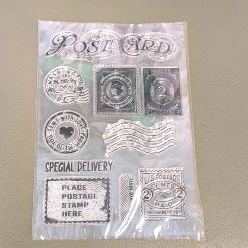 Clear Cling Stamp Set Journaling Bulletjournal Scrapbooking DIY Crafting